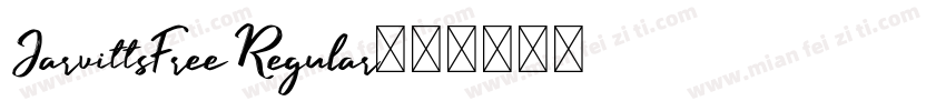 JarvittsFree Regular字体转换